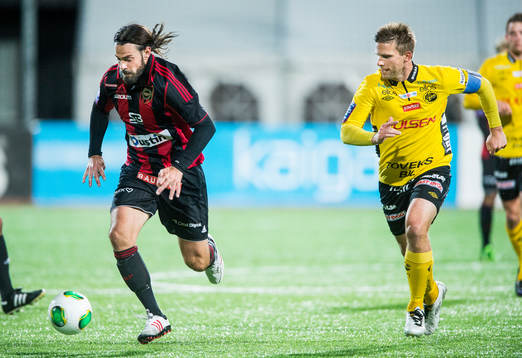 Brommapojkarnas Andreas Eriksson och Elfsborgs Anders
