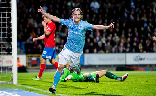Malmös Erik Friberg jublar