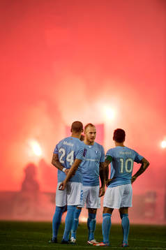 Malmös Guillermo Molins, Magnus Eriksson och Jiloan Hamad