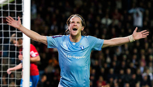 Malmös Erik Friberg jublar