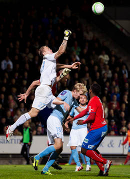 Malmös målvakt Johan Dahlin