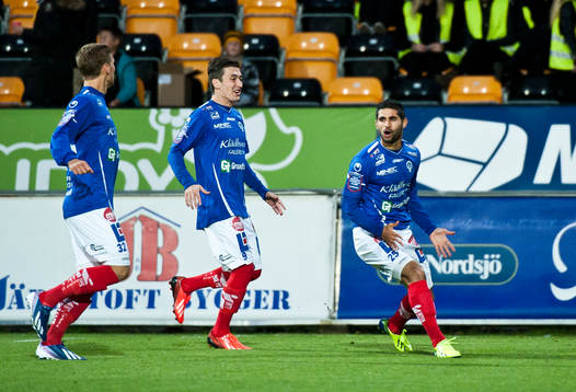 Åtvidabergs Imad Zatara jublar