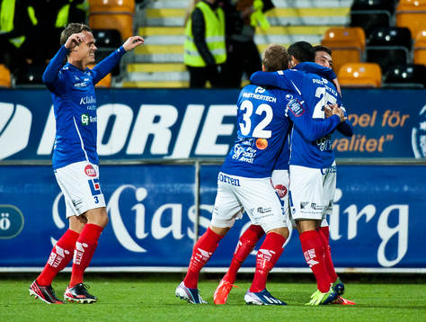 Åtvidabergs Imad Zatara jublar