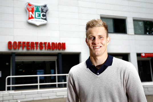 Fotboll, Holländska ligan, NEC, Karl-Johan Johnsson,