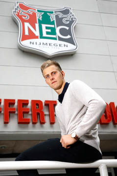 Fotboll, Holländska ligan, NEC, Karl-Johan Johnsson,
