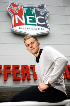 Fotboll, Holländska ligan, NEC, Karl-Johan Johnsson,