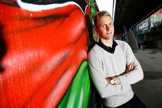 Fotboll, Holländska ligan, NEC, Karl-Johan Johnsson,