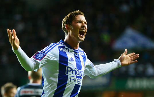 IFK Göteborgs Philip Haglund jublar