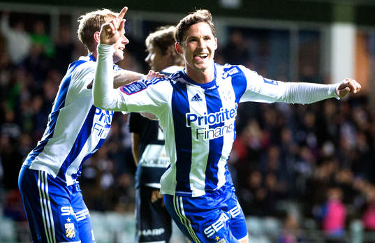 IFK Göteborgs Philip Haglund jublar