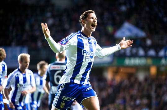 IFK Göteborgs Philip Haglund jublar