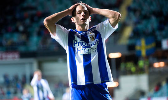IFK Göteborgs Lasse Vibe deppar