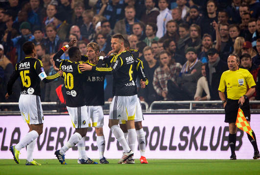 AIKs Nabil Bahoui jublar
