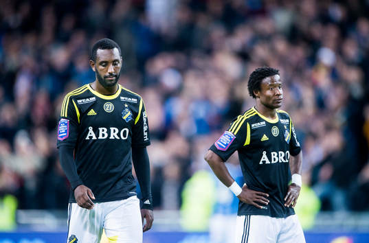 Henok Goitom och Kennedy Igboananike deppar