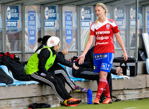 Vittsjös Emma Sjödahl blir utbytt