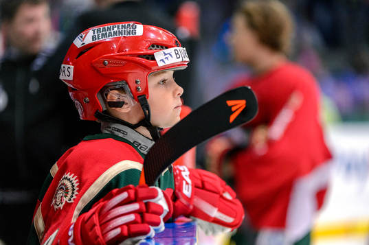 Matchens knatte Jakob Sundström, Frölundas U9 innan
