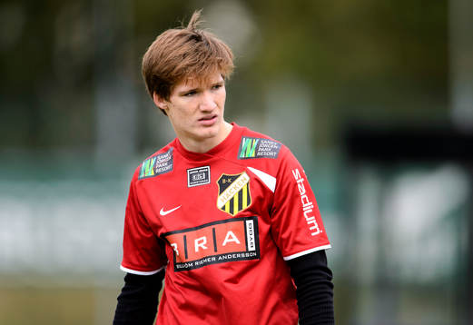 Häckens målvakt Teodor Söderberg
