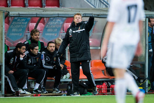 Brommapojkarnas tränare Roberth Björknesjö