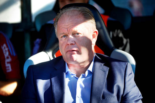 Djurgårdens tränare Per-Mathias Högmo innan