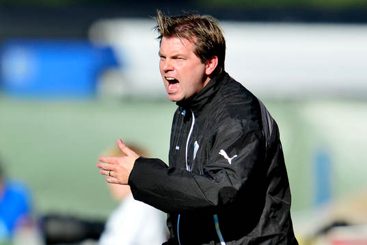 Halmstads tränare Jens Gustafsson