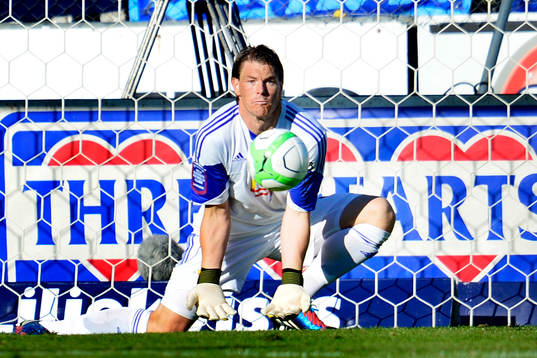 Djurgårdens målvakt Kenneth Høie