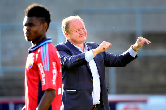 Djurgårdens tränare Per-Mathias Högmo