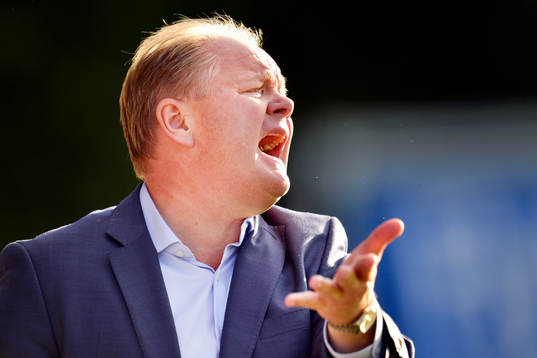 Djurgårdens tränare Per-Mathias Högmo