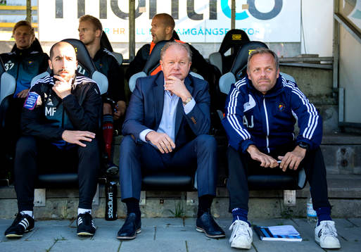 Djurgårdens assisterande tränare Martin Foyston,