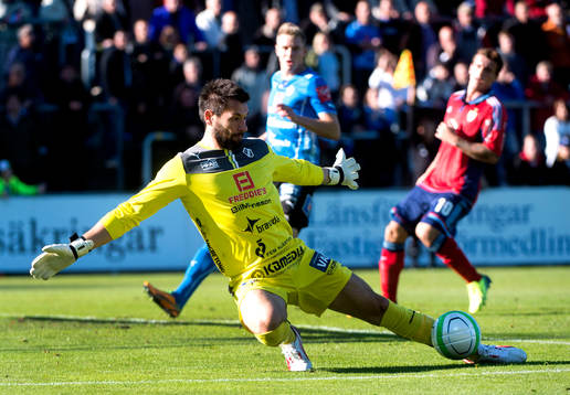 Halmstads målvakt Stojan Lukic