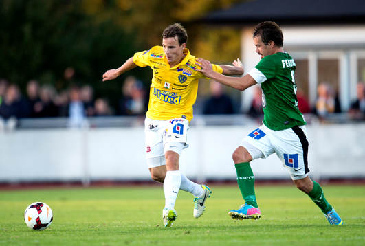Falkenbergs Anton Wede och Jönköpings Fredric Fendrich