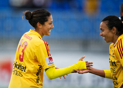 Tyresös Christen Press och Marta jublar