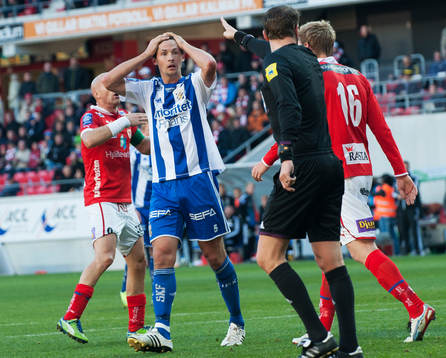 Här domer domaren bort IFK Göteborgs 2-2, Philip Haglund
