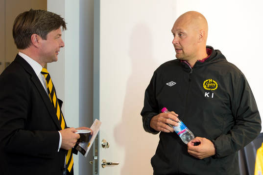Elfsborgs ordförande Bo Johansson och Klas Ingesson ny tf.