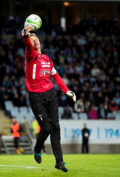 Mjällbys målvakt Mattias Asper
