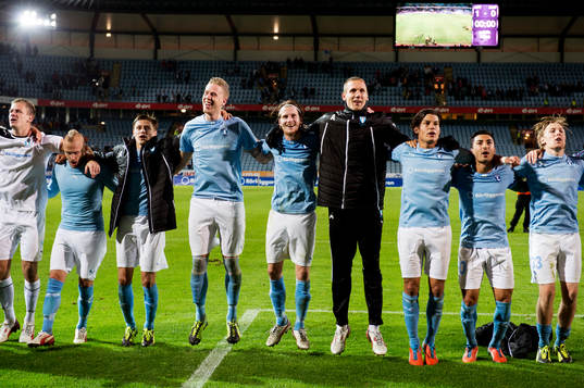 Malmös Magnus Eriksson, Simon Thern, Pontus Jansson, Erik