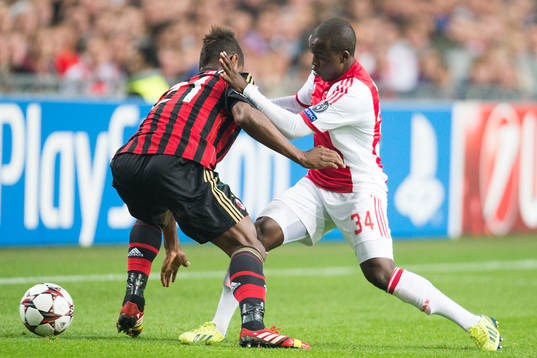 AMSTERDAM , Ajax - AC Milan , 01-10-2013 , Amsterdam Arena