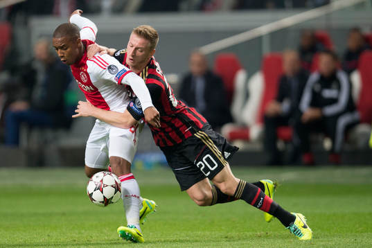 AMSTERDAM , Ajax - AC Milan , 01-10-2013 , Amsterdam Arena