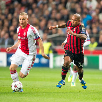 AMSTERDAM , Ajax - AC Milan , 01-10-2013 , Amsterdam Arena