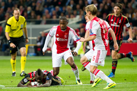 AMSTERDAM , Ajax - AC Milan , 01-10-2013 , Amsterdam Arena