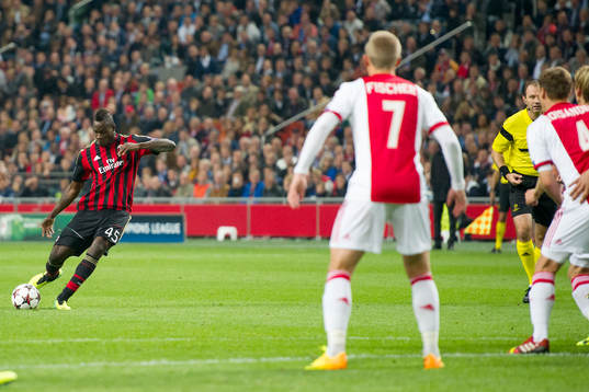 AMSTERDAM , Ajax - AC Milan , 01-10-2013 , Amsterdam Arena