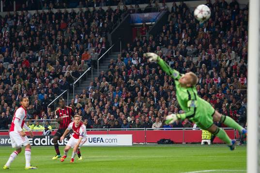 AMSTERDAM , Ajax - AC Milan , 01-10-2013 , Amsterdam Arena