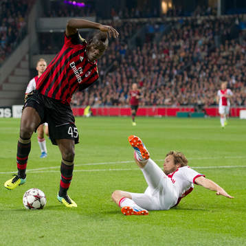 AMSTERDAM , Ajax - AC Milan , 01-10-2013 , Amsterdam Arena