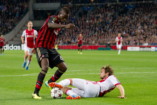 AMSTERDAM , Ajax - AC Milan , 01-10-2013 , Amsterdam Arena