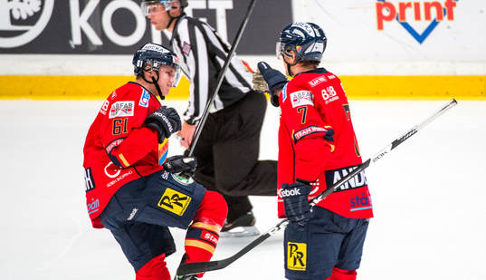 Djurgårdens Markus Ljungh jublar