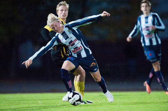 Fotboll, allsvensk kval, IFK Hässleholm - Kristianstad
