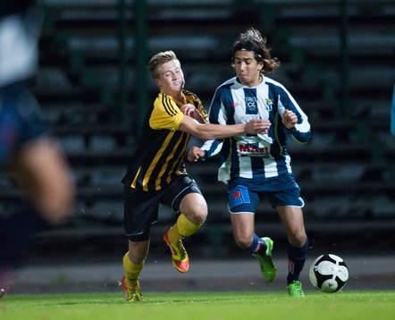 Fotboll, allsvensk kval, IFK Hässleholm - Kristianstad