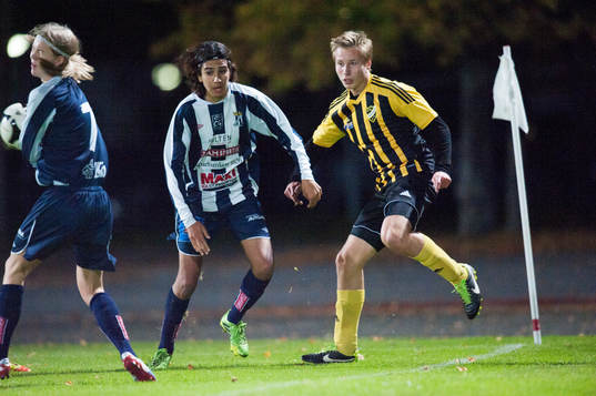 Fotboll, allsvensk kval, IFK Hässleholm - Kristianstad
