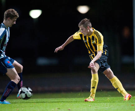 Fotboll, allsvensk kval, IFK Hässleholm - Kristianstad