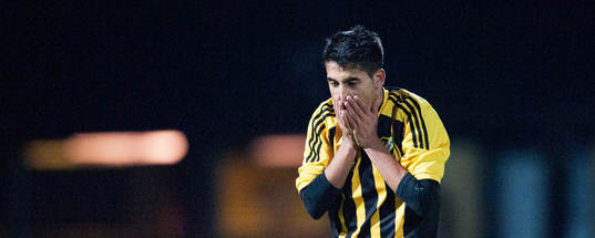 Hamed Rahimi, Hässleholm, missad målchans, depp