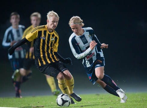 Fotboll, allsvensk kval, IFK Hässleholm - Kristianstad