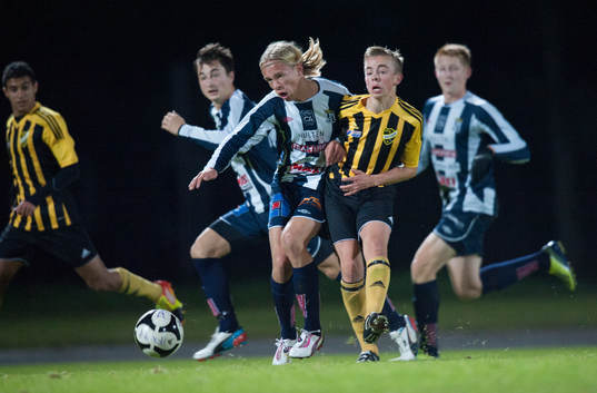 Fotboll, allsvensk kval, IFK Hässleholm - Kristianstad
